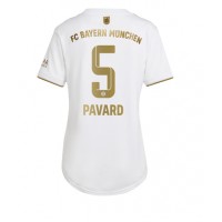 Bayern Munich Benjamin Pavard #5 Fotballklær Bortedrakt Dame 2022-23 Kortermet